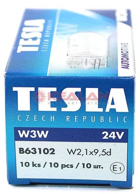 TESLA W3W лампа автомобильная 24V