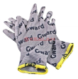 GWARD PU-G with GWARD LOGOS перчатки из полиэстера серого цвета полиуретановым покрытием с логотипир GWARD PU-G with GWARD LOGOS перчатки из полиэстера серого цвета полиуретановым покрытием с логотипир
