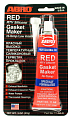 Картинка ABRO 11-AB герметик прокладок, красный, высокотемпературный, 85 г. от интентернет-магазина КЕАЛАН