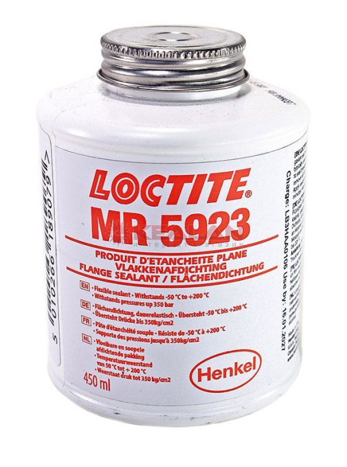 LOCTITE MR 5923 фланцевый уплотнитель незастывающий кистевой, 450 мл.