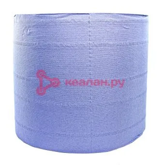 Wesons CBP-24 100% целлюлоза, бумага протирочная, синяя, 2 слоя, размер 24 х 35 см, в рулоне 1000 ли