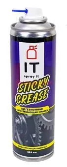 SPRAY IT Sticky Grease загустевающая, адгезионная смазка, многофункциональная, 335 мл.