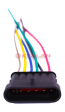 AUTOFIX WC-6P-M коннектор влагозащищенный "ПАПА", 6 pin