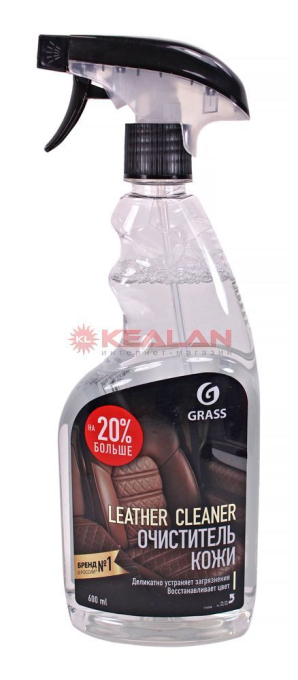 GRASS Leather Cleaner чистящее средство и полирующее средство для различных поверхностей, 600 мл.
