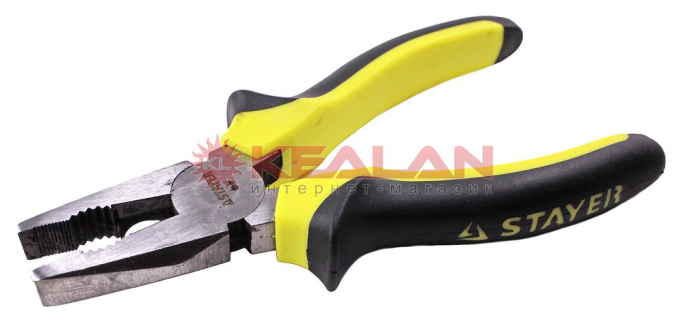 STAYER "STANDARD" TopGrip 2205-1-16_z01, плоскогубцы, 160 мм.