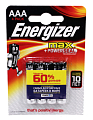 Картинка Energizer MAX+Power Seal алкалиновая батарейка, AAA, 4 шт. от интентернет-магазина КЕАЛАН