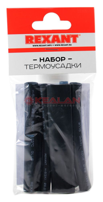 REXANT 29-0107 набор термоусадочных трубок №7