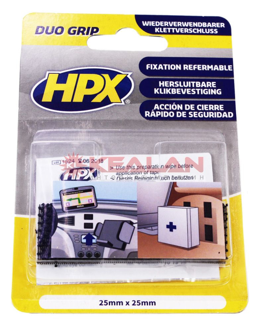 HPX DG1000 подушечки DUO GRIP, 25 мм, 25 мм.