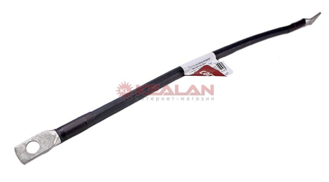 CARGEN AX62835 перемычка аккумуляторной батареи под болт, с наконечниками диам. 10мм, L 400 мм, сече