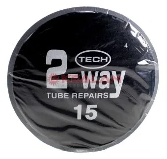 TECH 2-Way 15BK заплатка для ремонта камер, 125 мм.