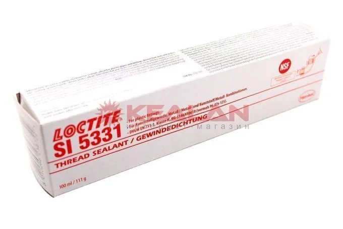 LOCTITE SI 5331 силиконовый герметик для трубных резьбовых соединений, 100 мл.