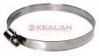KVP 90-110/9 W2 хомут червячный, нержавеющая сталь KVP 90-110/9 W2 хомут червячный, нержавеющая сталь