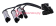 CARGEN AX101 комплект высоковольтных проводов для Chevrolet, Daewoo. OEM: 96305387, 9A418150B