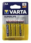 VARTA SUPERLIFE AA батарейка, в упаковке 4 шт.