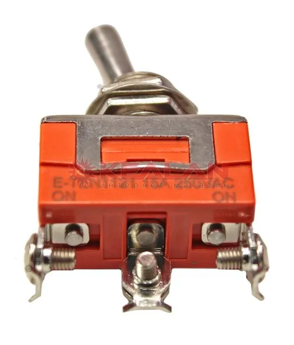 REXANT 36-4111 тумблер 250V 15А (3c) ON-ON однополюсный, в упаковке 10 шт.