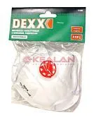 DEXX 11104 полумаска фильтрующая противоаэрозольная, с клапаном выдоха, FFP1