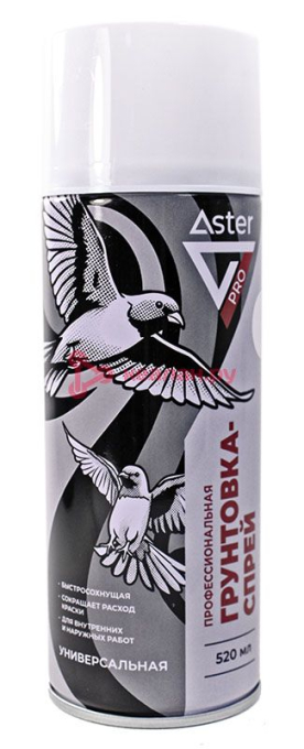 ASTER PRM-WHT грунтовка-спрей, белая