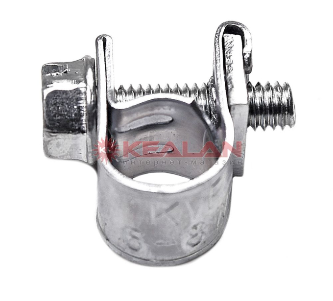 KVP Mini 6-8 W1 хомут стяжной, оцинкованная сталь
