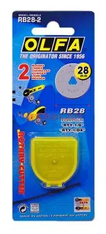 OLFA OL-RB28-2 лезвие специальное, круговое, 28 мм, 2 шт.
