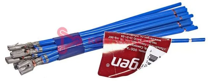 CARGEN AX38502250 контакт гнездовой серии 6,3 мм (с фиксацией) обжатый с 2 проводами 2,5 мм²