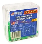 ABRO MASTERS FU-AI370-1-3-30A предохранители флажковые микро, №3, 30 А, 100 шт.
