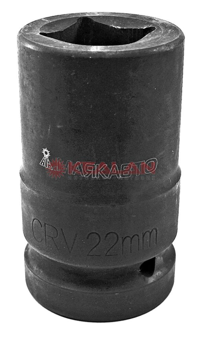 МАЯКАВТО головка ударная 22 мм, 1" 6 граней под гайковерт