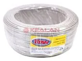 TITAN PM 0,5 провод монтажный серый 0,5 мм², 100 м.
