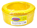 Картинка Titan PM 0,5 провод монтажный желтый 0,5 мм², 100 м. от интентернет-магазина КЕАЛАН