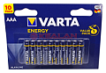 Картинка VARTA ENERGY AAA батарейка, 10 шт. от интентернет-магазина КЕАЛАН