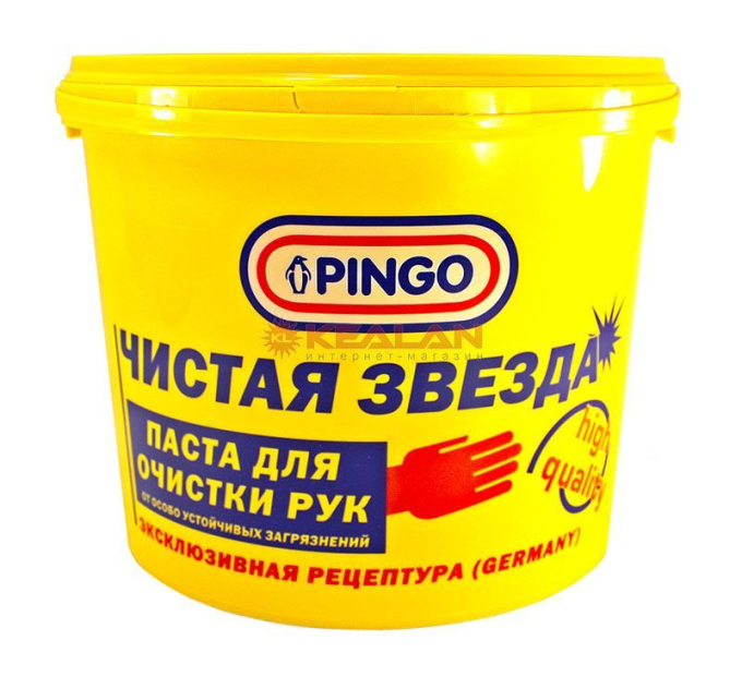 PINGO Чистая звезда, паста для очистки рук, 5 л.