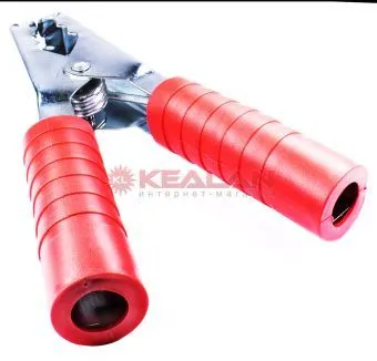 AUTOFIX CC-250A-150R зажим "крокодил" красного цвета