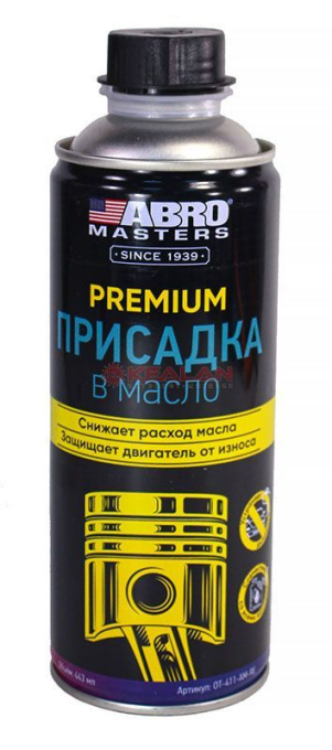 ABRO MASTERS OT-411-AM-RE присадка в масло Премиум, 443 мл.