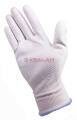 GWARD Astra Pu-W перчатки нейлоновые белого цвета с полиуретановым покрытием, 9/L
