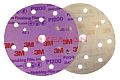 Картинка 3M™ 51158 260L Purple круг абразивный полировальный, 15 отверстий, Р1200, 150 мм. от интентернет-магазина КЕАЛАН