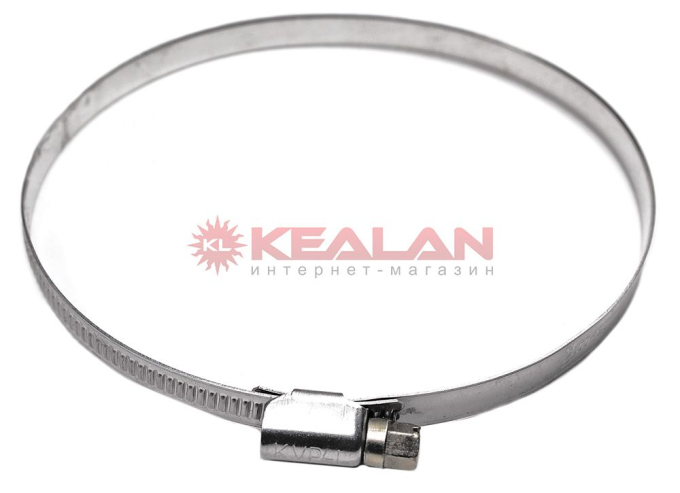 KVP 100-120/12 W2 хомут червячный, нержавеющая сталь