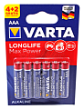 Картинка VARTA MAX TECH батарейка AAA (LR03), блистер, 4+2 шт. от интентернет-магазина КЕАЛАН