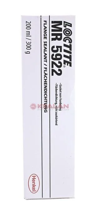 LOCTITE 5922 фланцевый уплотнитель, формирователь прокладок, незастывающий, эластичный, 300 г.