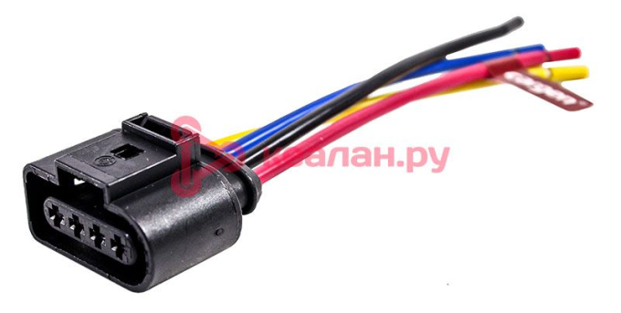 CARGEN AX6564 разъем 1J0973724 (4pin) 4 контакта катушки зажигания для Audi, Dodge, Seat, Skoda