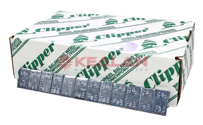 CLIPPER 0091Fe набор адгезивных грузов, 50 шт.