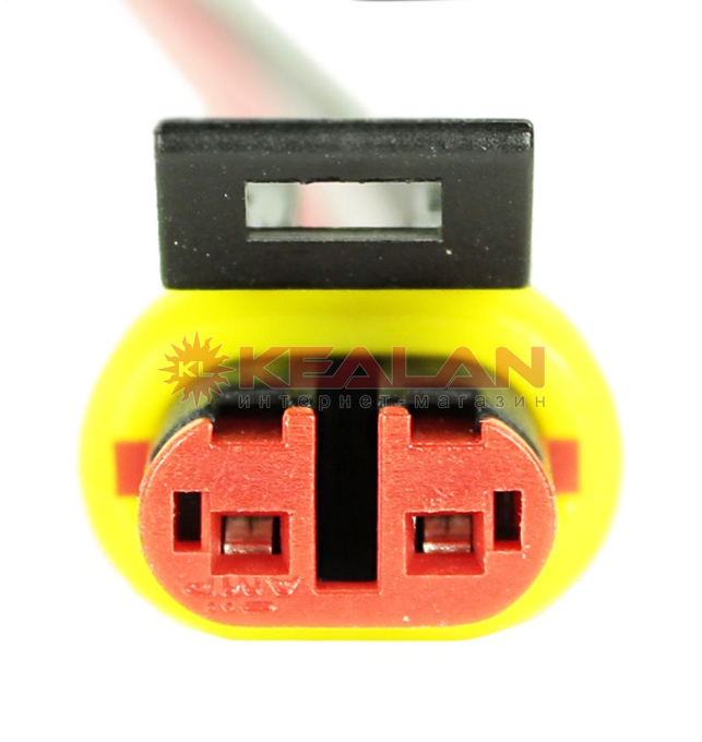 AUTOFIX WC-2P-F коннектор влагозащищенный "МАМА", 2 pin
