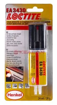 LOCTITE EA 3430 быстроотверждаемый, прозрачный эпоксид, 24 мл.