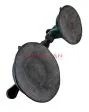 MATEQUS 23.9602CD присоска двойная, пластиковый корпус, подвижные головки, D 148 мм, до 80 кг.