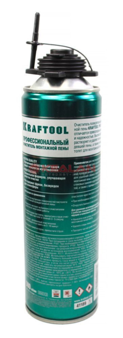 KRAFTOOL очиститель монтажной пены, 500 мл.