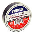 Картинка ABRO ET-912-15-20-BLK-RE изолента черная, толщина 0,12 мм, 15 мм, 18,2 м. от интентернет-магазина КЕАЛАН
