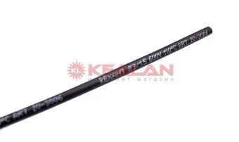 REXANT 20-3006 ТУТнг 3/1,5 термоусадочная трубка, черная, нарезка по 1 м.
