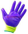 GWARD Hi-Vis перчатки нейлоновые с нитриловым покрытием, 8/M