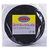 TITAN velcro VK-1510 стяжка для кабеля, черный цвет, "Липучка", 10 м.