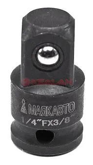 МАЯКАВТО адаптер 1/4"(F) x 3/8"(M) ударный
