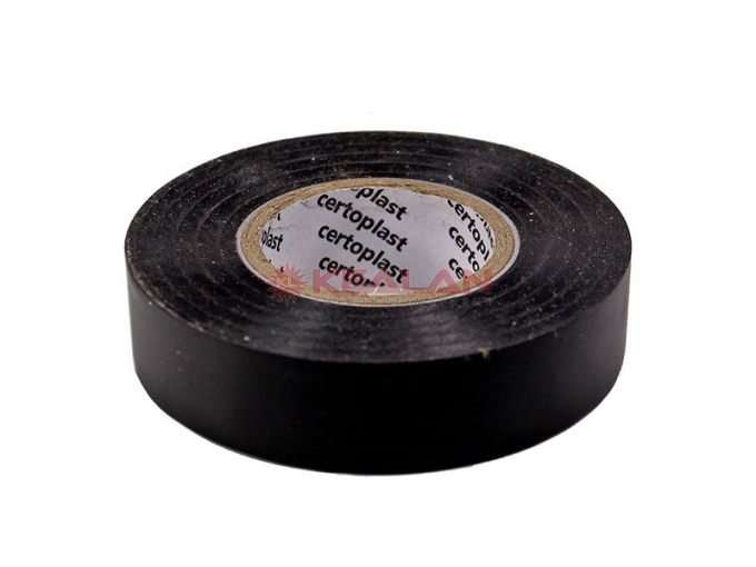 Coroplast certoplast 607 изолента профессиональная, ПВХ, 0,1 мм, 19 мм, 33 м.
