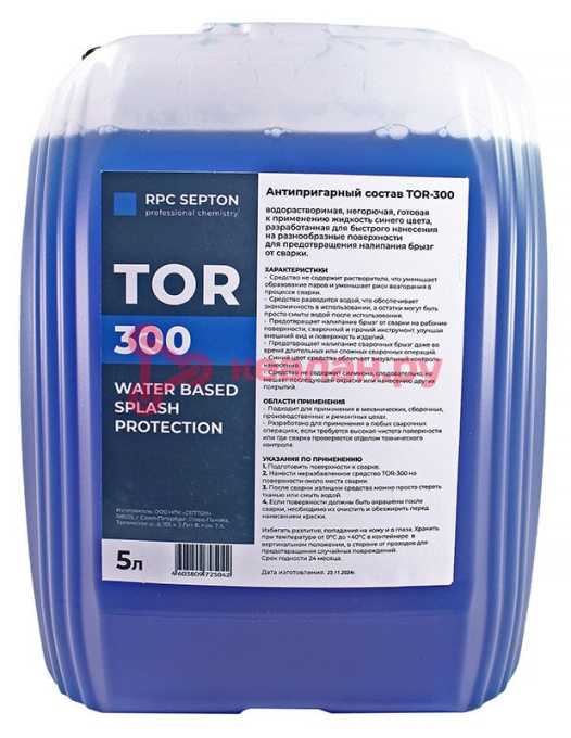 TOR 300 антипригарный состав, 5 л.